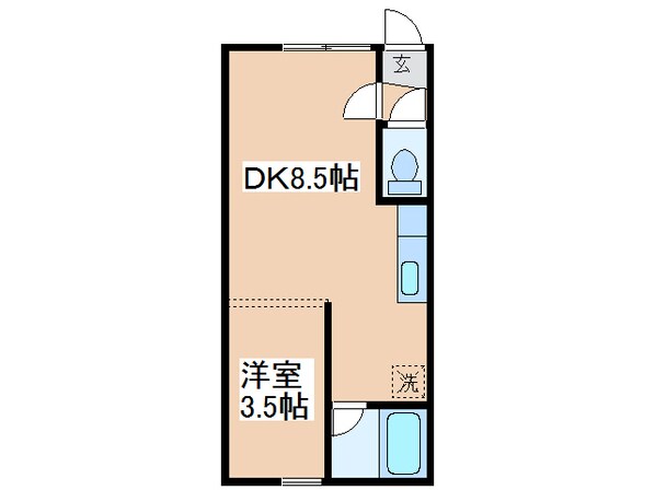 パークサイドＧの物件間取画像